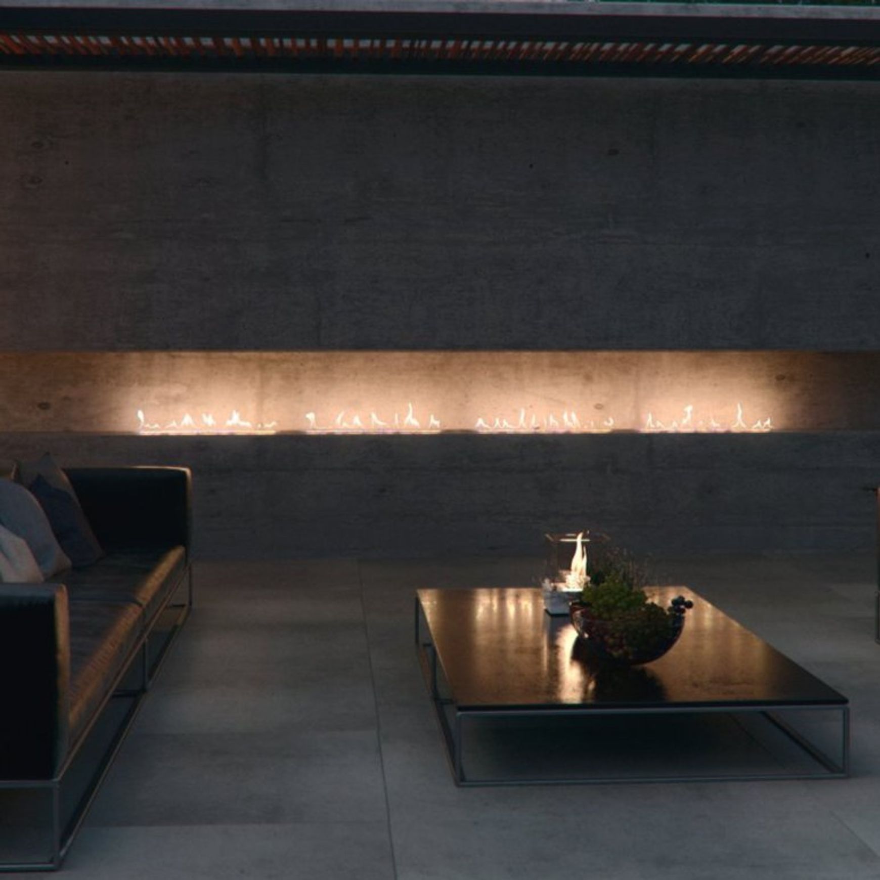 Decoflame Outdoor Net Zero Built-in Fireplace Insert