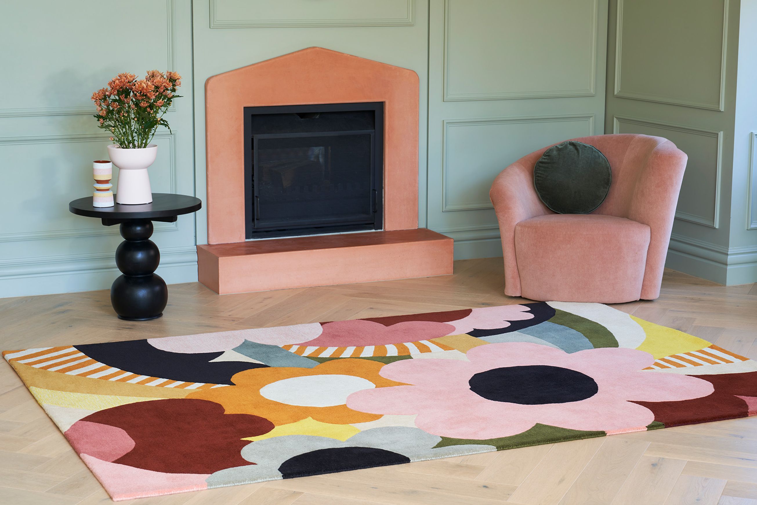 Jumble Garden l Hand Tufted Rugs