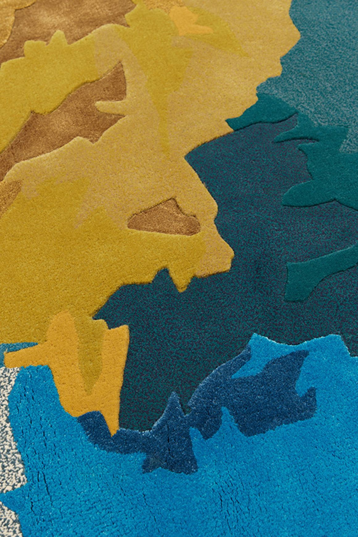 Aqua Lumina l Hand Tufted Rugs