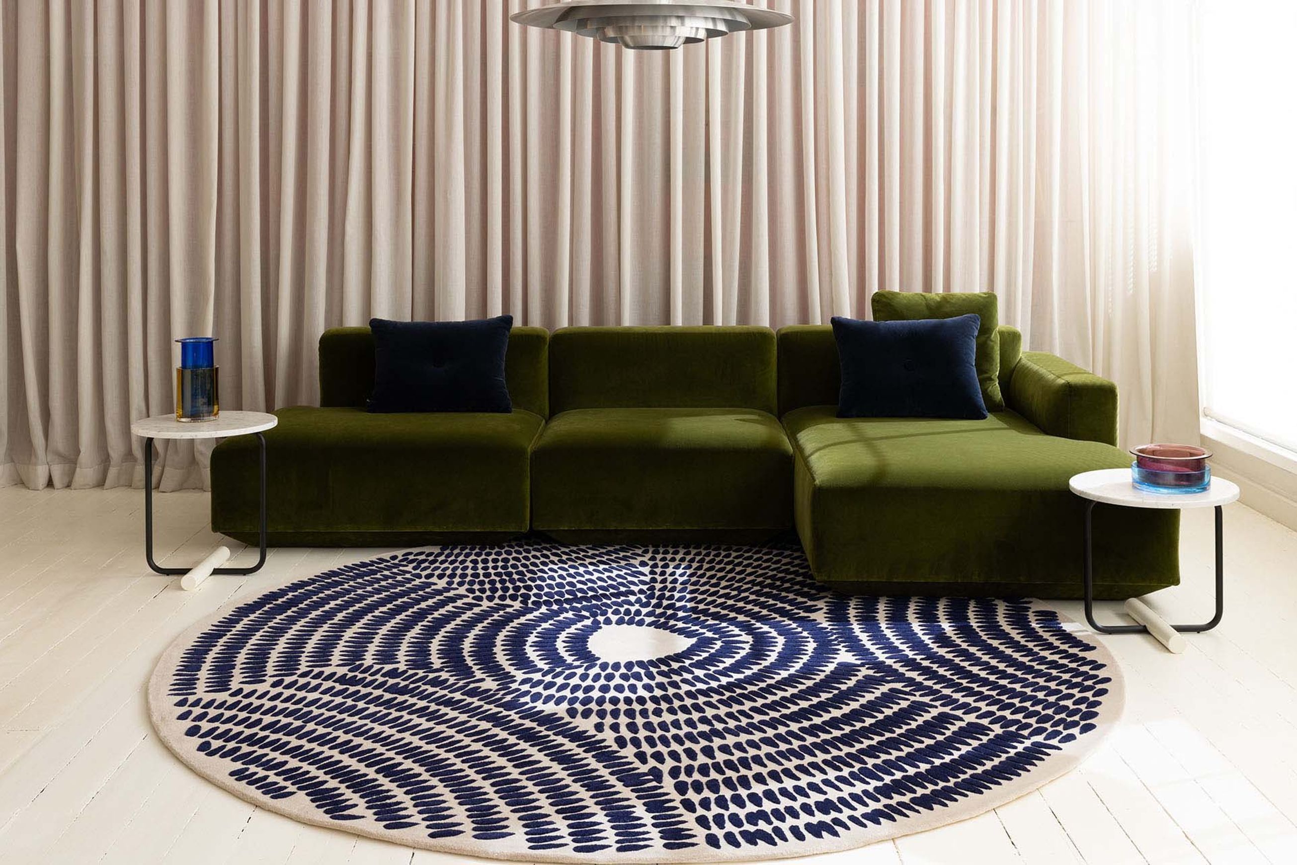 Calendar Stone l Hand Tufted Rugs