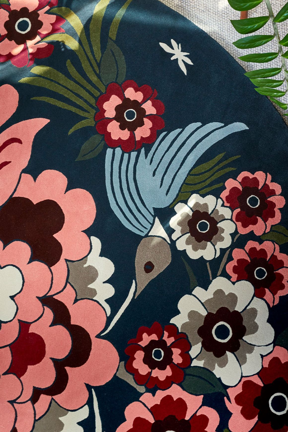 Hummingbird Garden l Hand Tufted Rugs