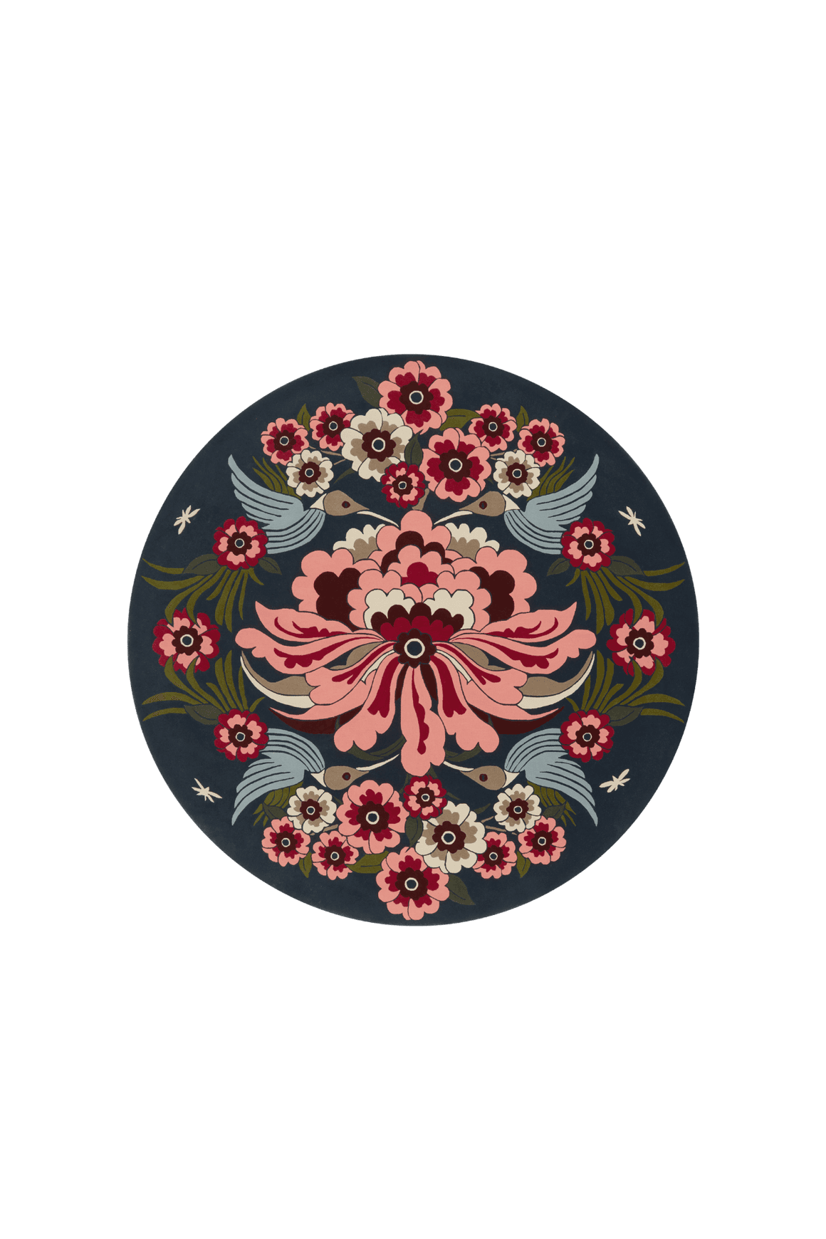 Hummingbird Garden l Hand Tufted Rugs