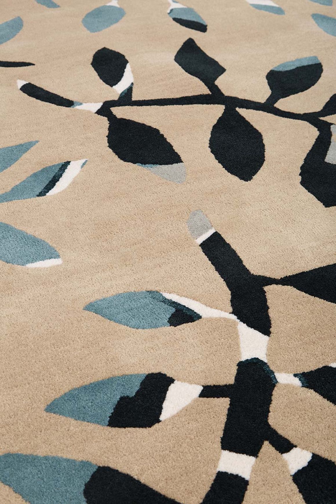 Fernery Teal/Beige