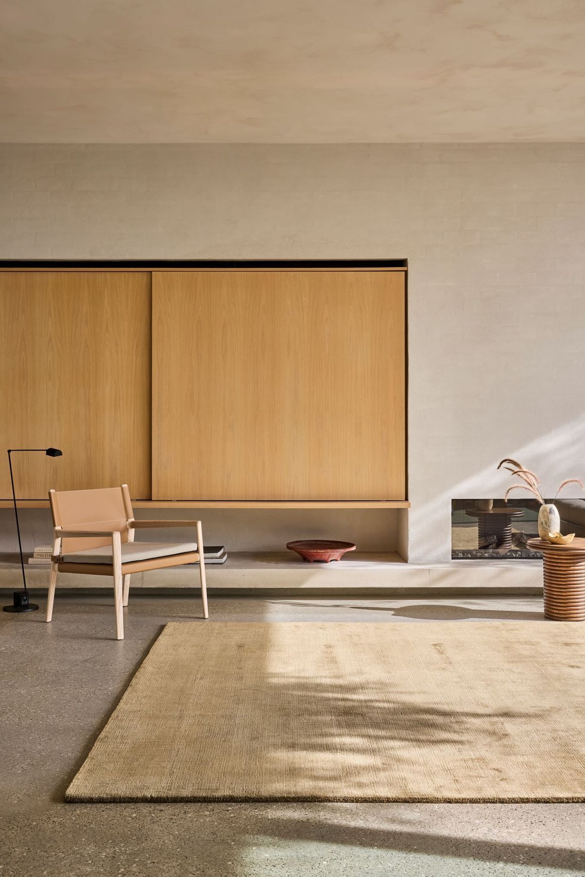 Sabi Cognac l Handloomed Rugs