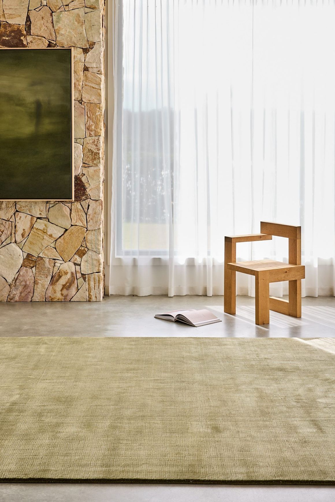 Sabi Hunter l Handloomed Rugs