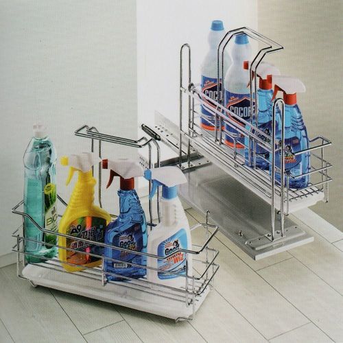 Undersink Pull Out Detergent Organiser - Bottom Mounted