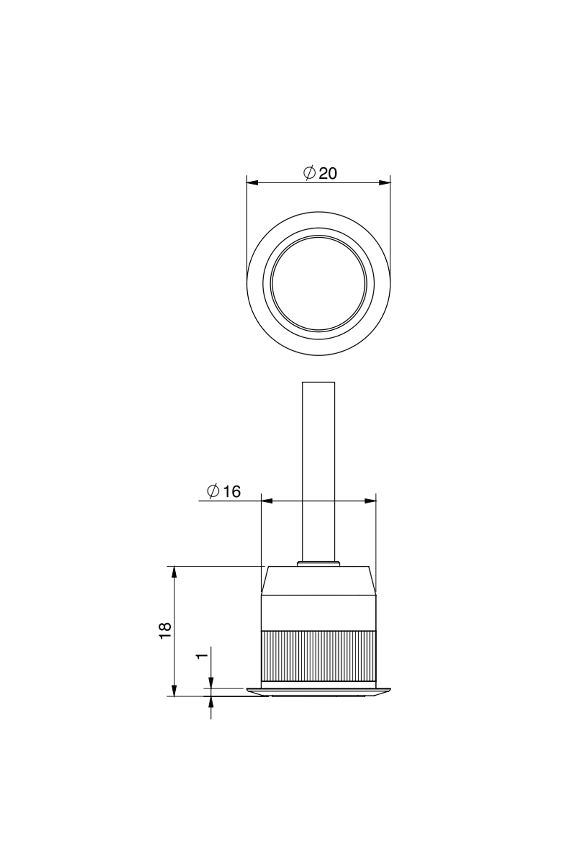 Mini Friction Spot Light