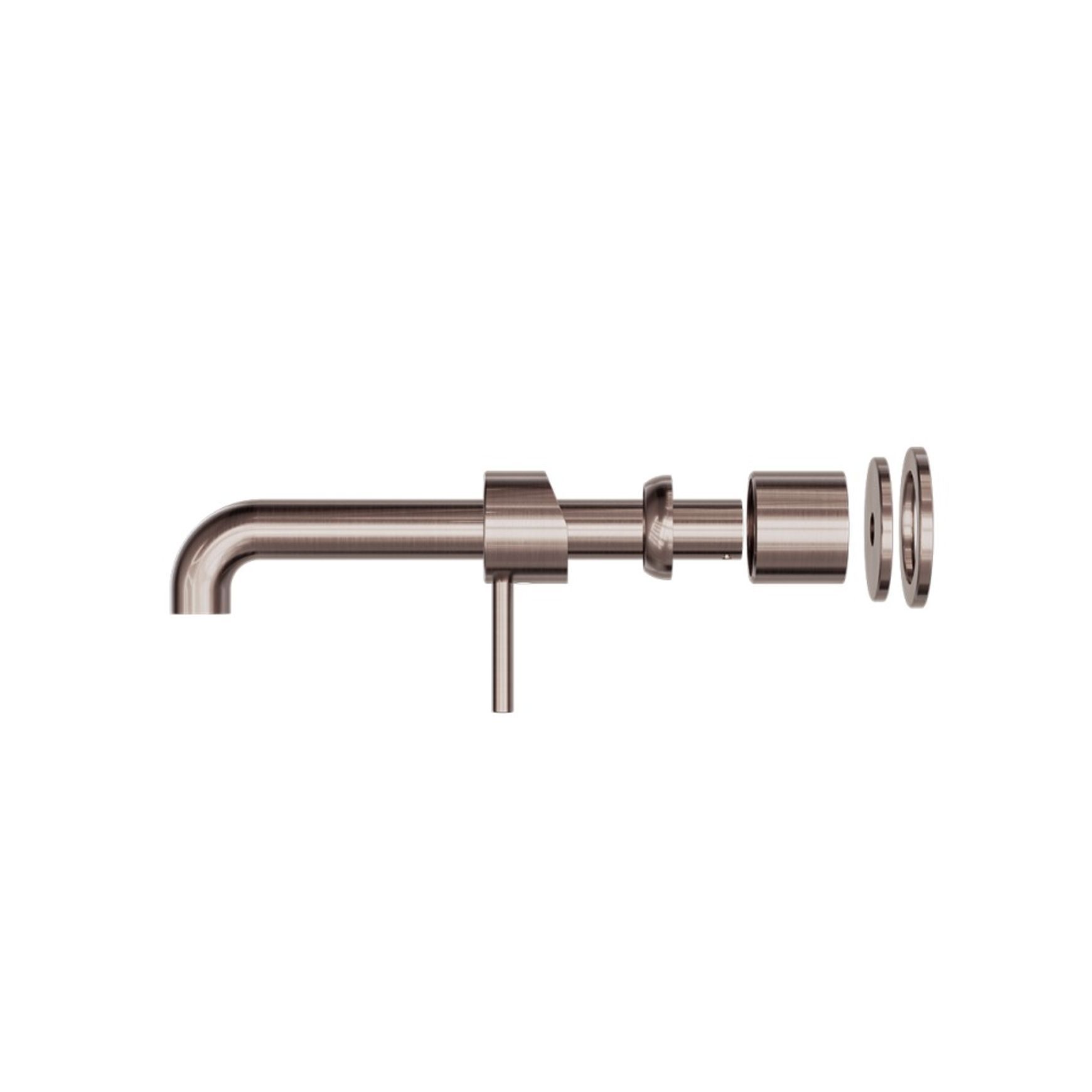 Zen SS316L Wall Basin/Bath Mixer Separate Back Plate 23
