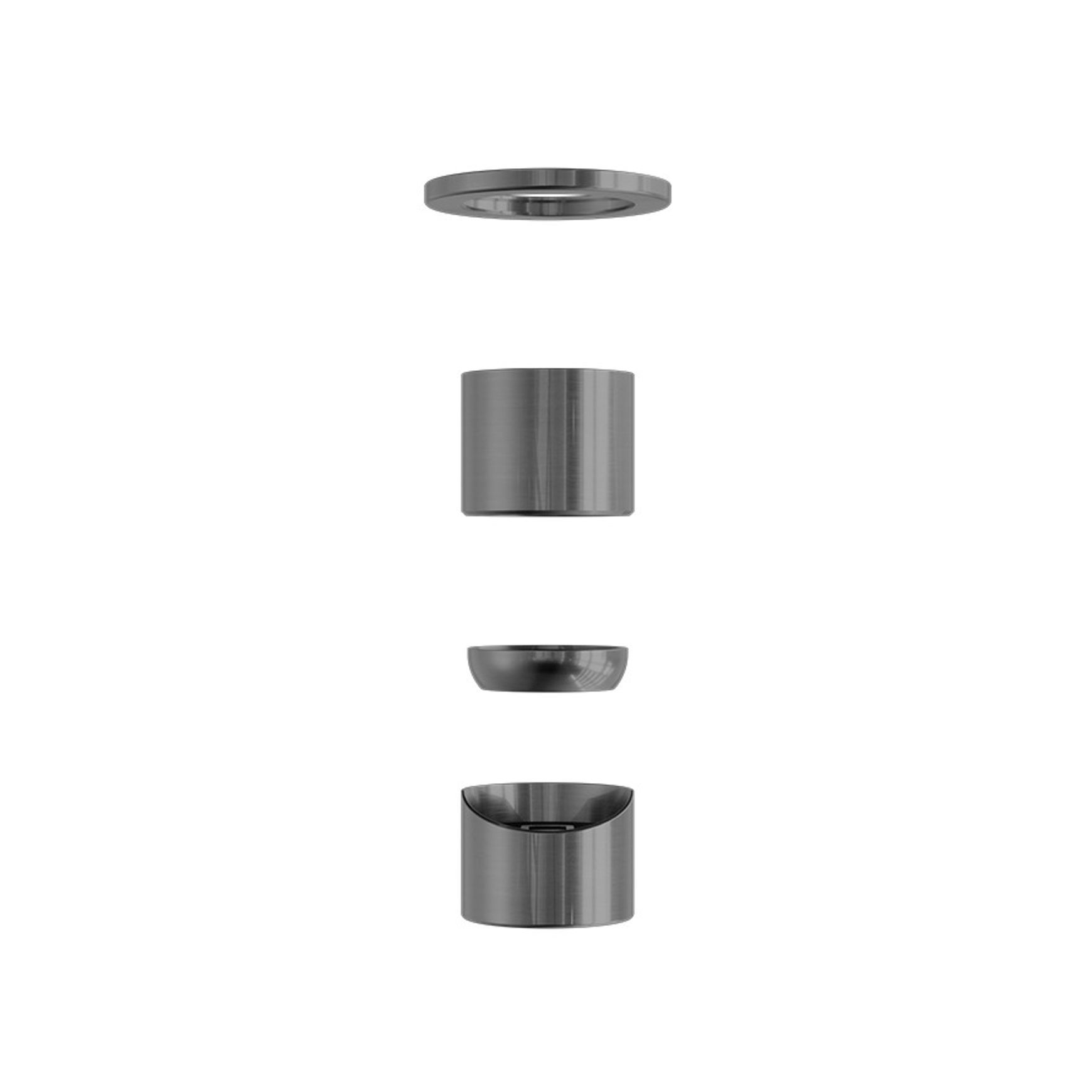 Zen SS316L Shower Mixer Trim Kits | Graphite