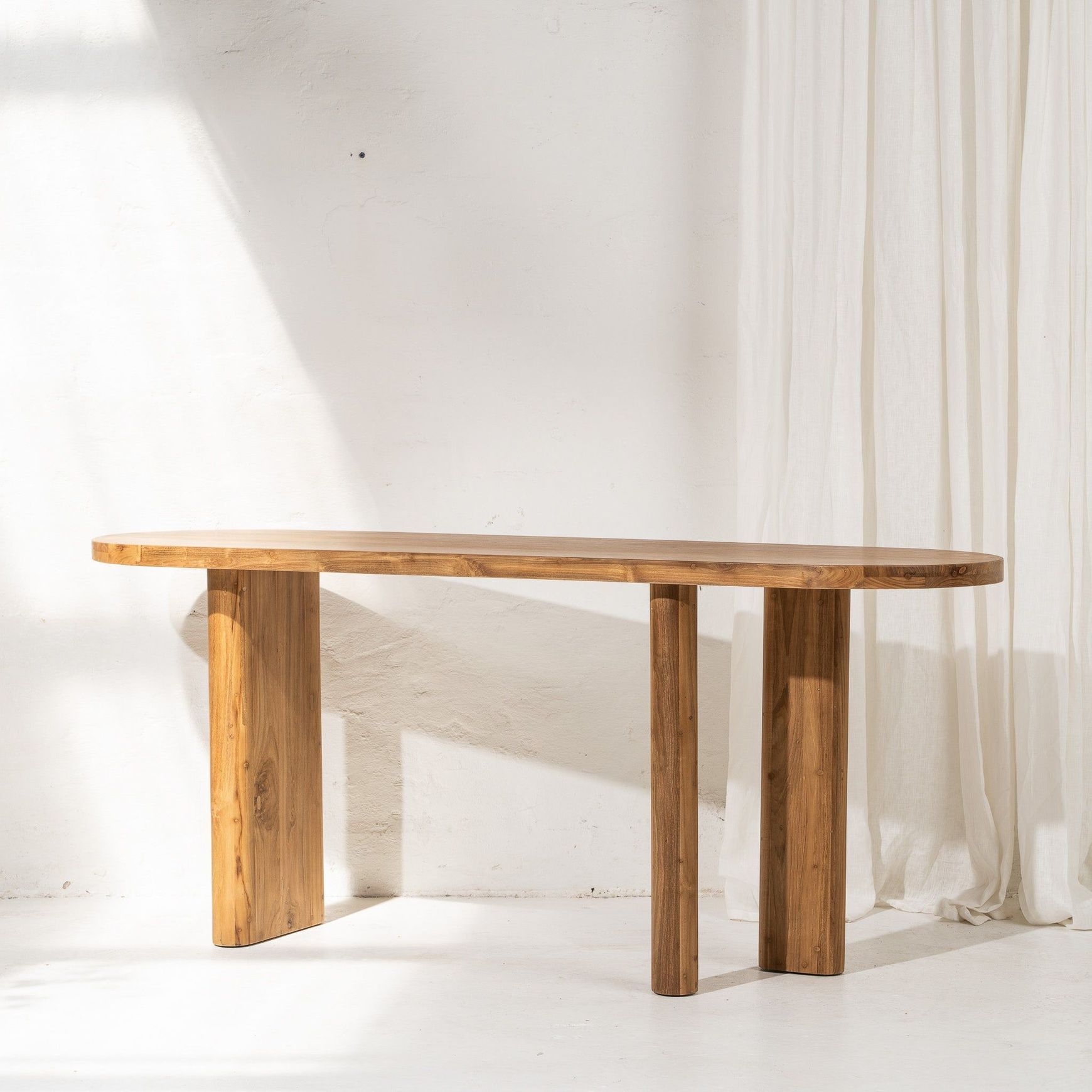 Edra Sculptural Console - Natural