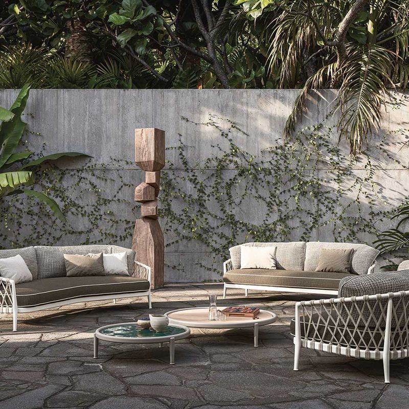 B&B Italia Outdoor Erica '25 Curved Sofa