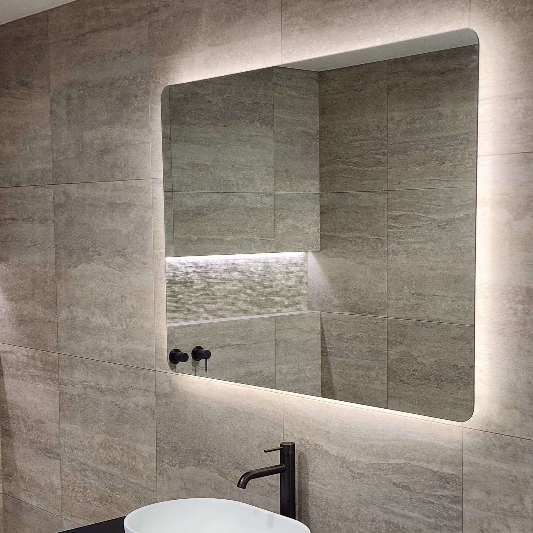 Code Euro Rectangle Led Mirror Range