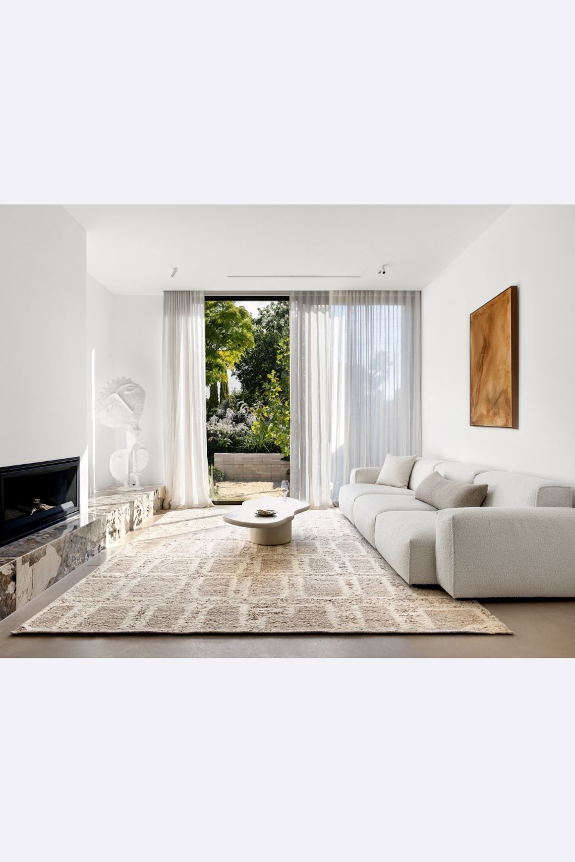 Heras Rug | Sand