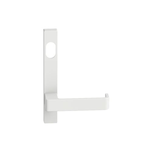 Narrow Plate Lever #31 Cylinder/Concealed WHT