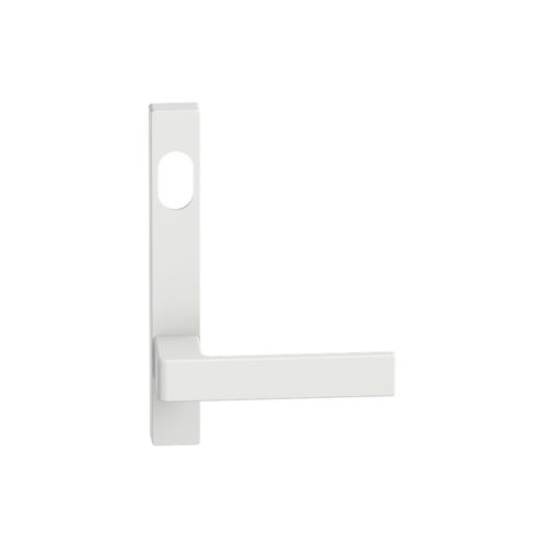 Narrow Plate Lever #32 Cylinder/Concealed WHT