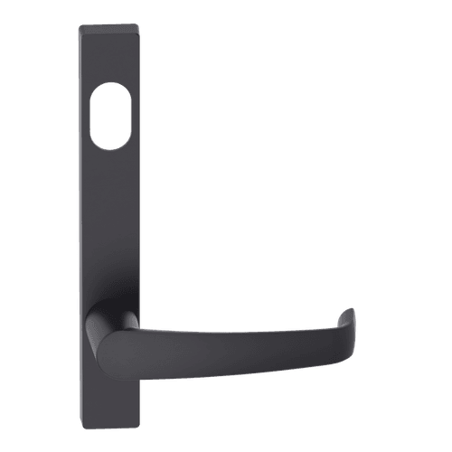 Narrow Plate Lever #37 Cylinder/Concealed BLK