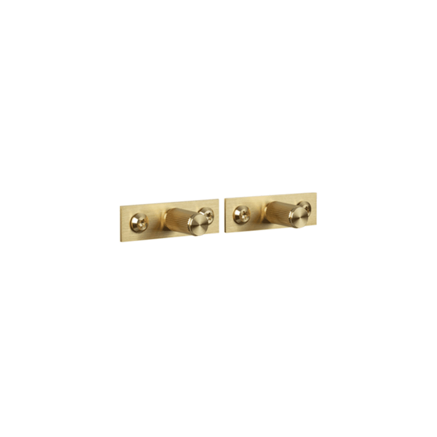 Buster + Punch Linear Furniture Knob Set on Plate