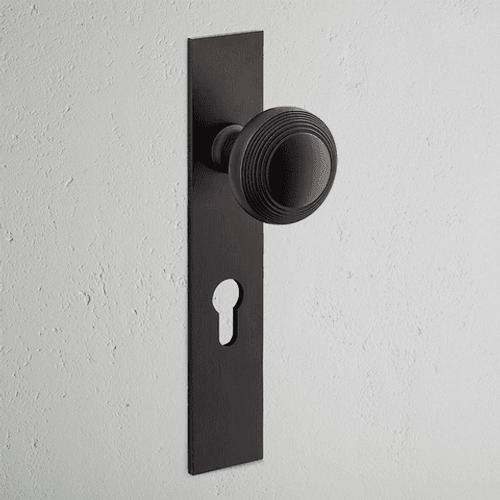 Corston Poplar Long Plate Door Knob