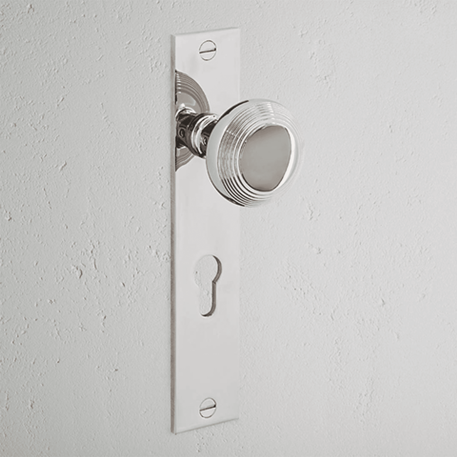 Corston Poplar Long Plate Door Knob