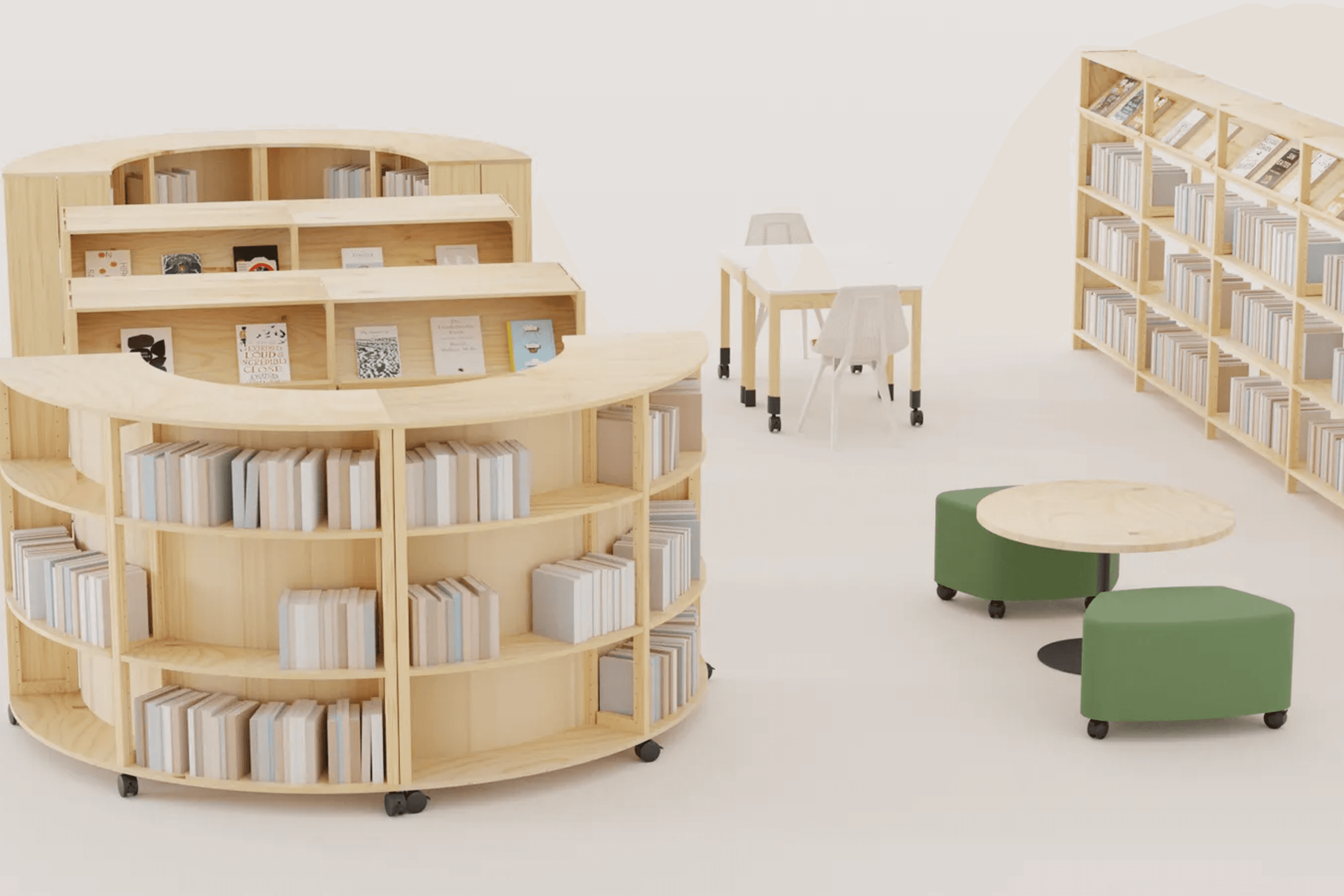 Library Shelving by Lundia