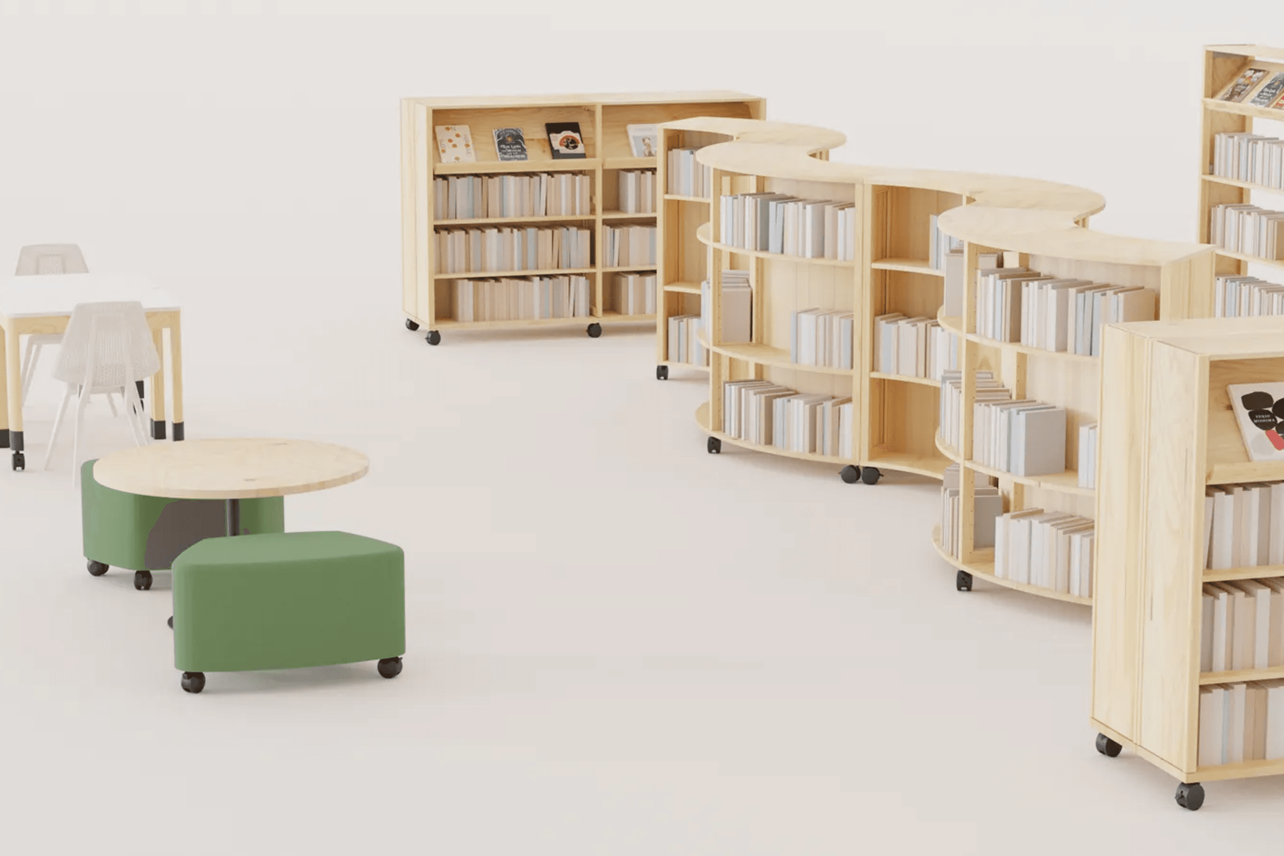 Library Shelving by Lundia