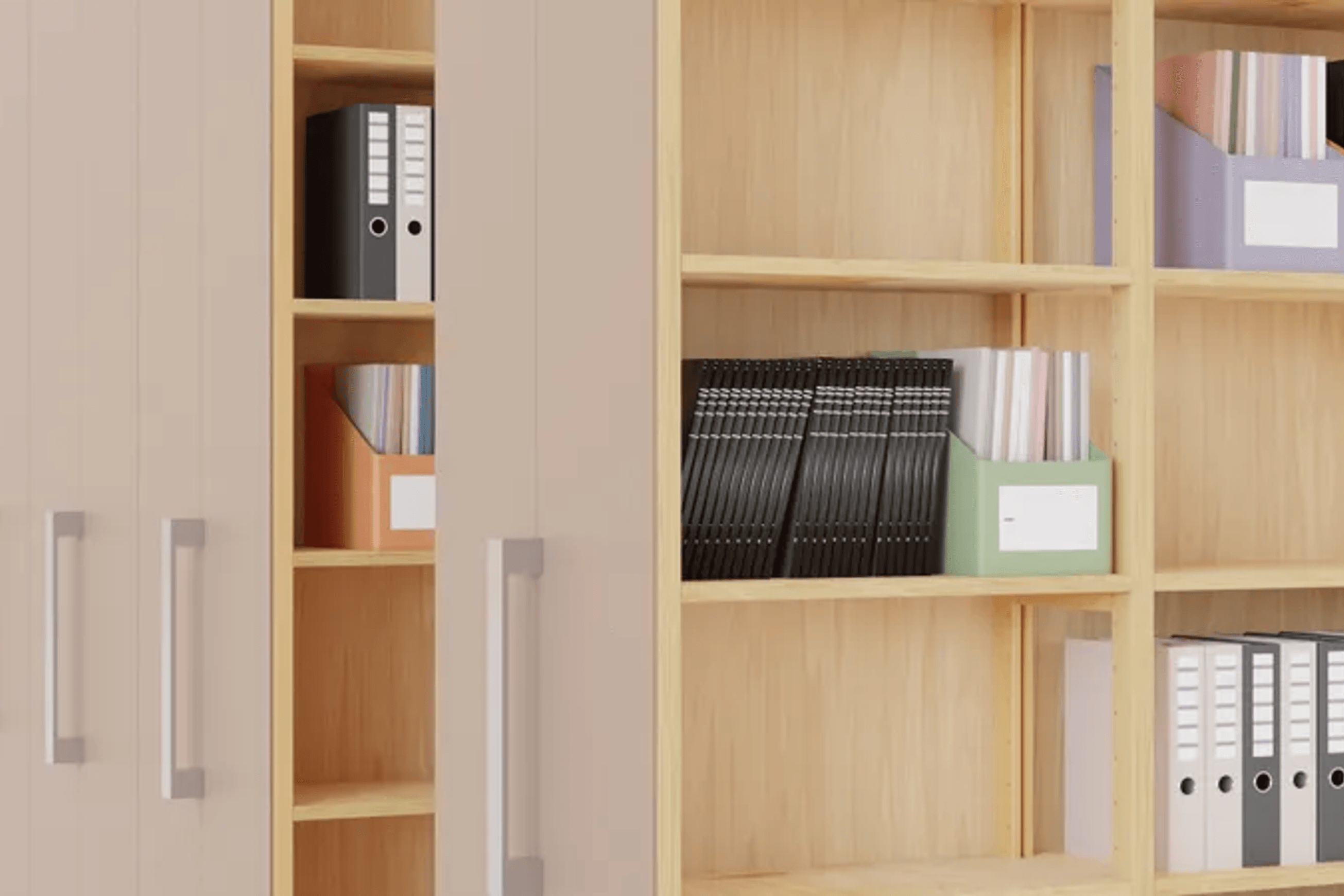 Manual Mobile Shelving by Lundia