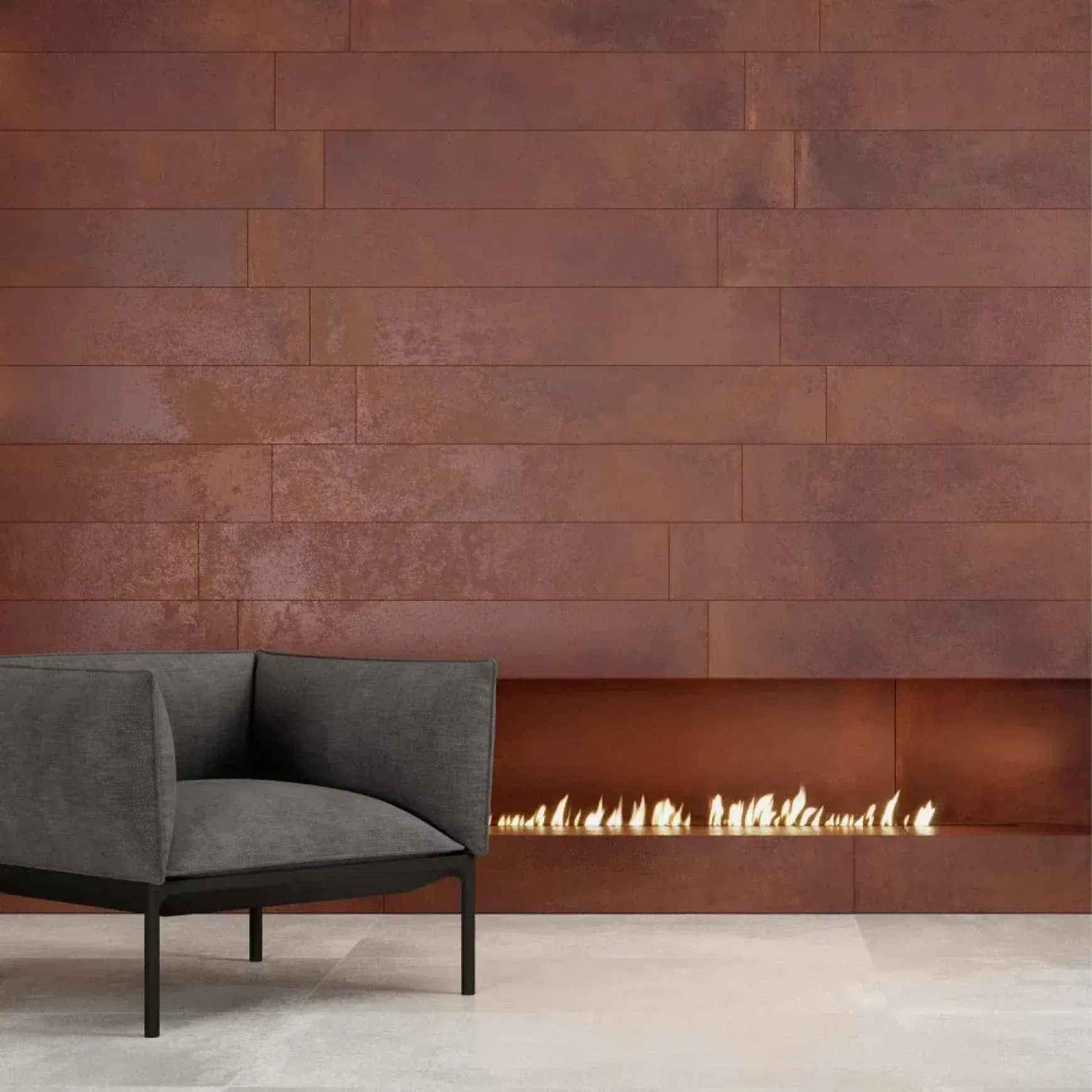 Fiora Corten 90x90