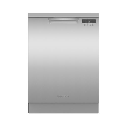 Freestanding Dishwasher, Stainless Steel, Sanitise