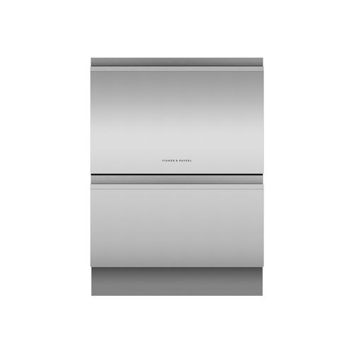 Stainless Steel Built-under Double DishDrawer Dishwasher, Sanitise