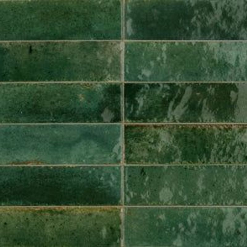 ARENDAL GREEN GLOSS 60X240 WALL TILE