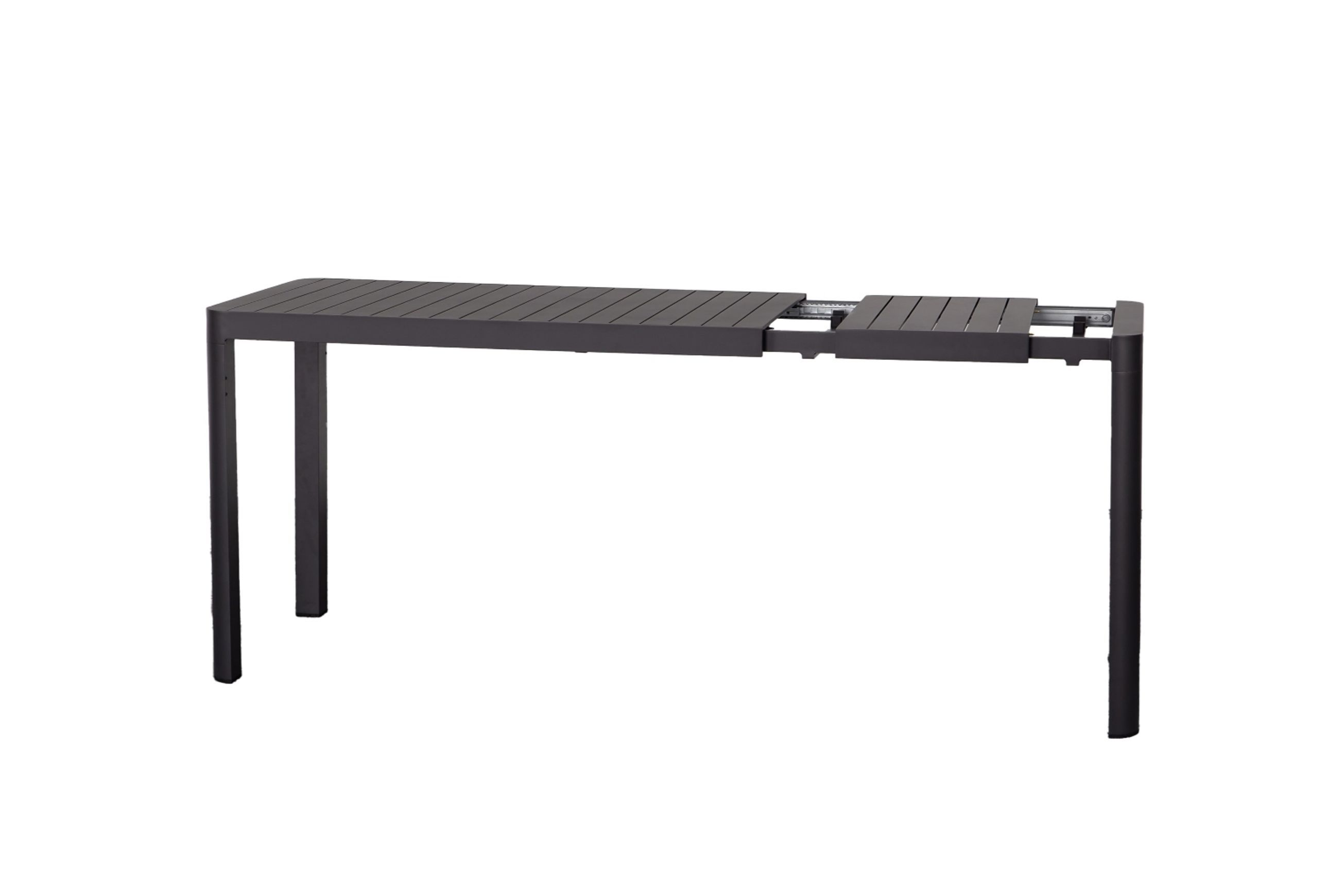 Azura Extension Outdoor Bar Table 150|195cm | Gunmetal