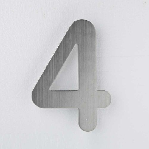 House Number - Stainless Steel - 150mm - 4
