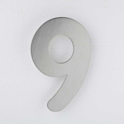 House Number - Stainless Steel - 150mm - 9