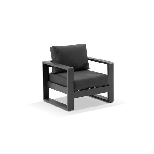 Harbour Lounge Chair Set - Charcoal
