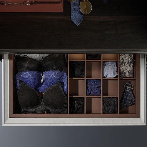 A Series Pull Out Underwear Wardrobe Storage Tray 900mm