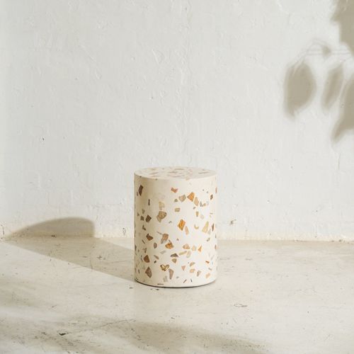 Illia Terrazzo Stool