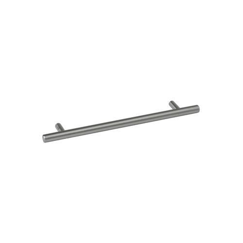 Solid Stainless Steel Cabinet Handles - Brushed/Round - Outdoor-Proof - 200mm