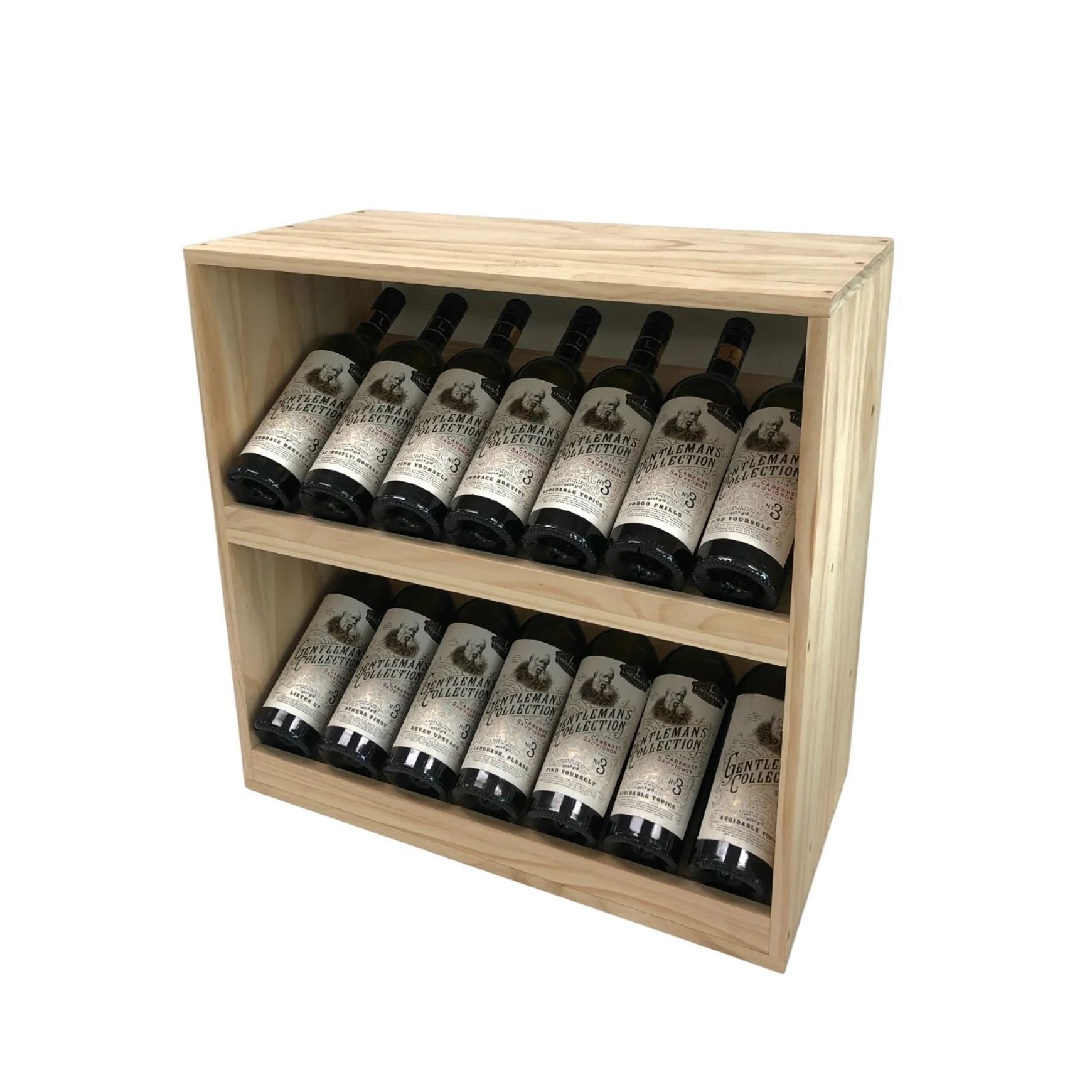 Modular Timber Wine Storage Cubes