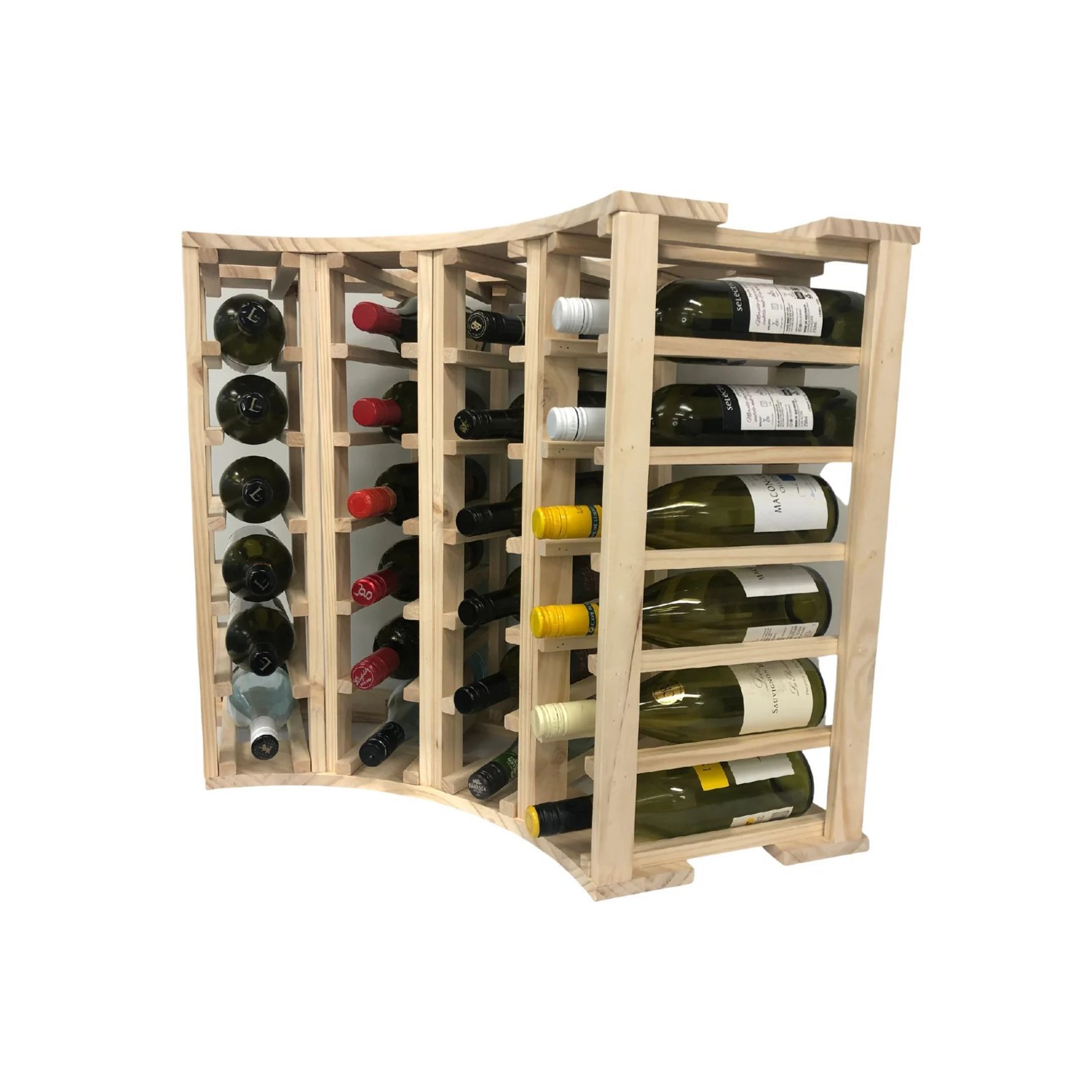 Modular Timber Wine Storage Cubes