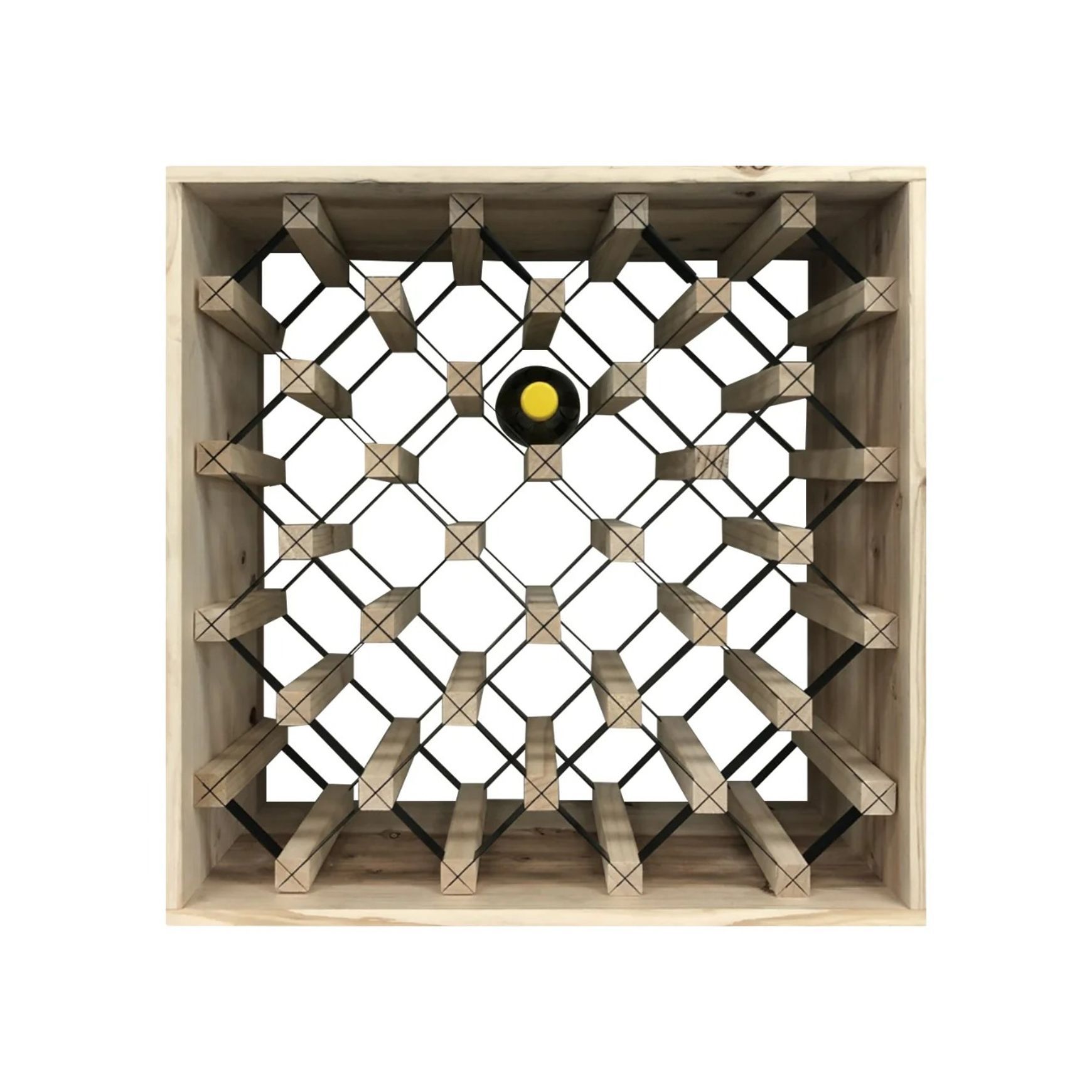 Modular Timber Wine Storage Cubes