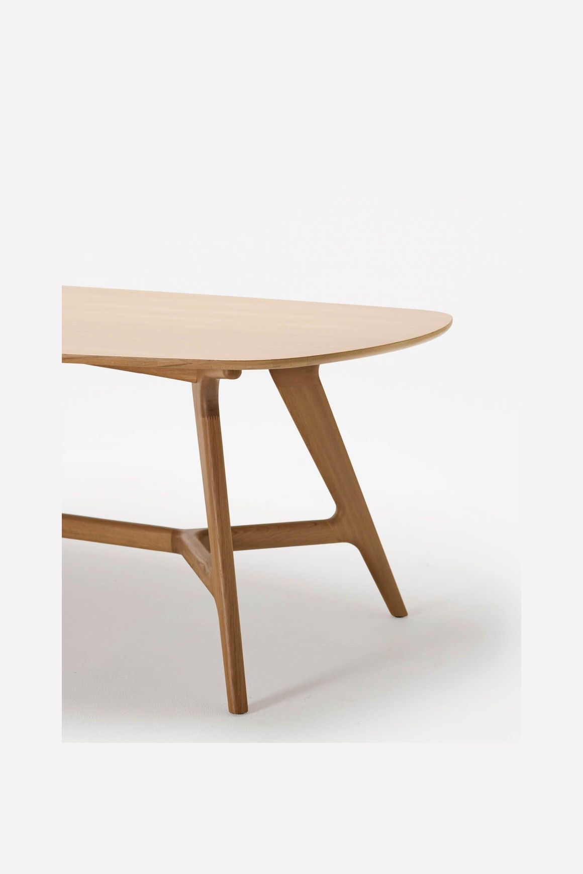 Johanna Elliptical Timber Table