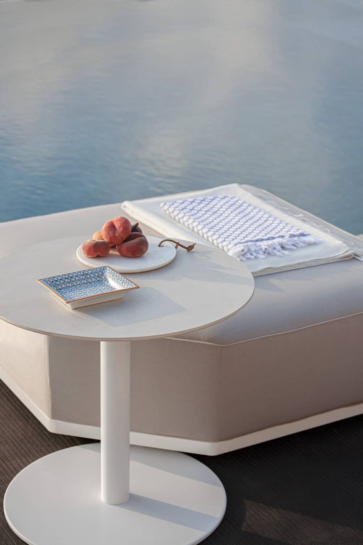 Laguna Module 12 Outdoor Ottoman by Atmosphera