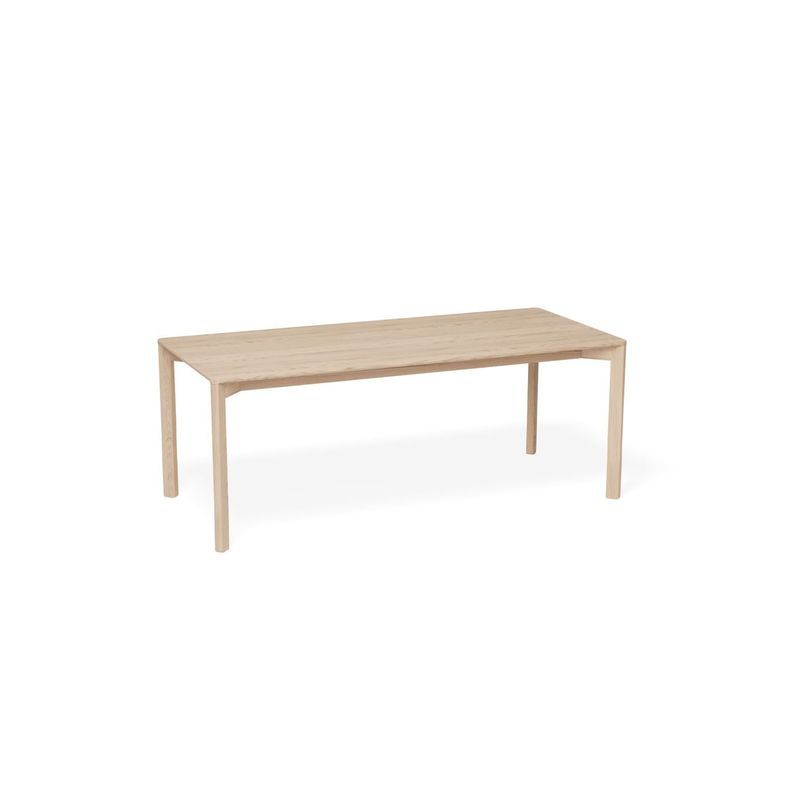 Lasu Dining Table - Natural Oak - by TON