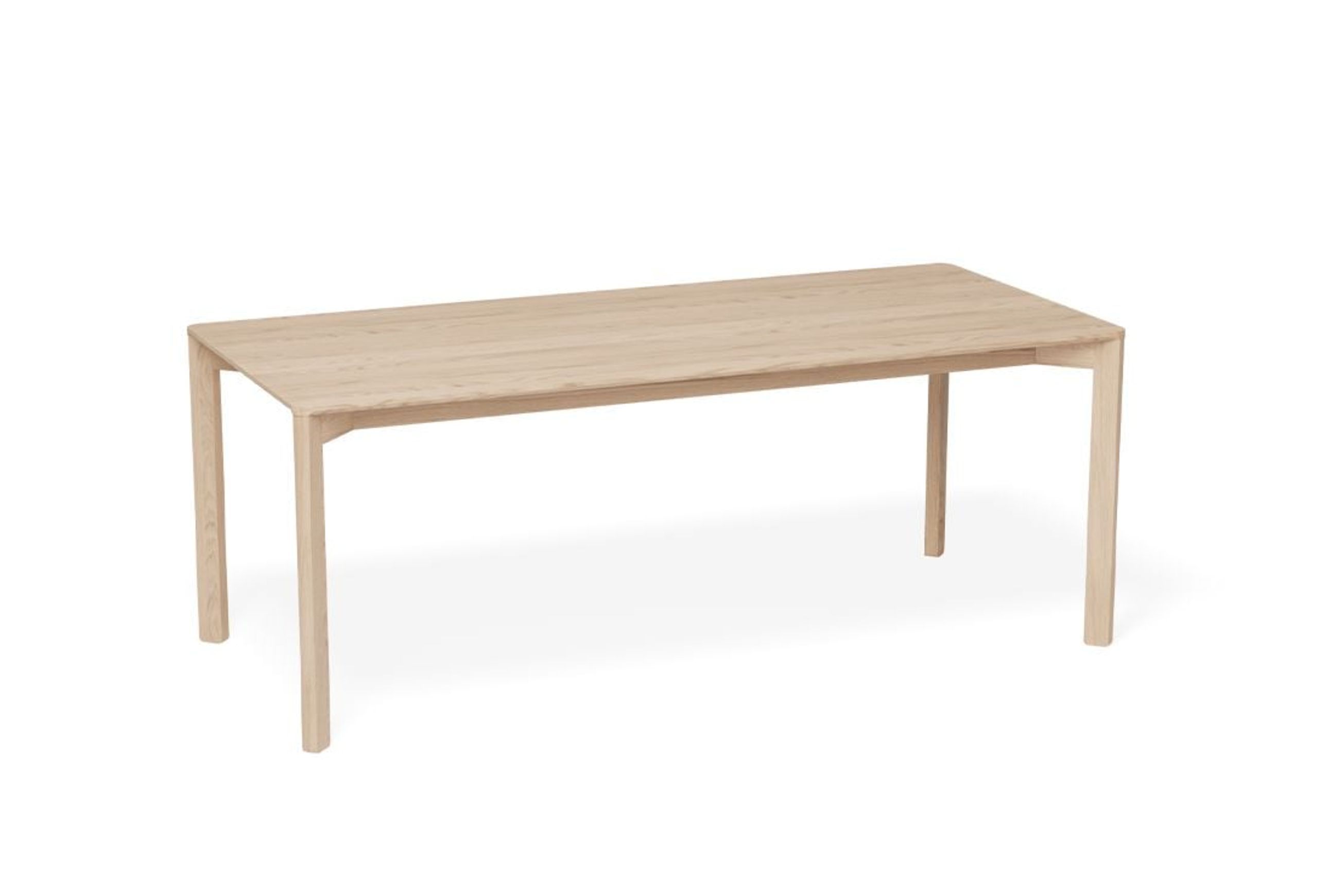 Lasu Dining Table - Natural Oak - by TON