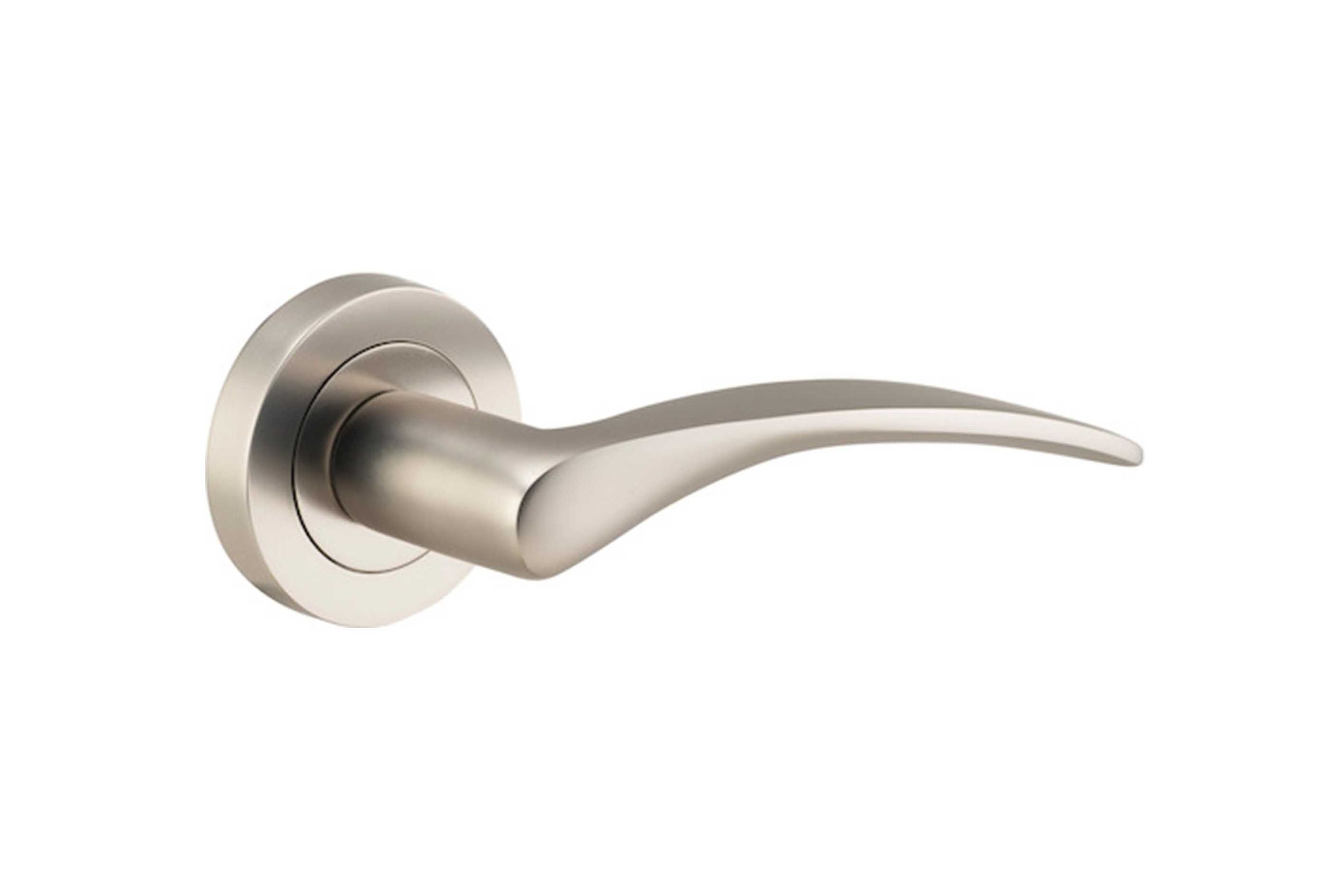 Oxford Door Lever Round Rose
