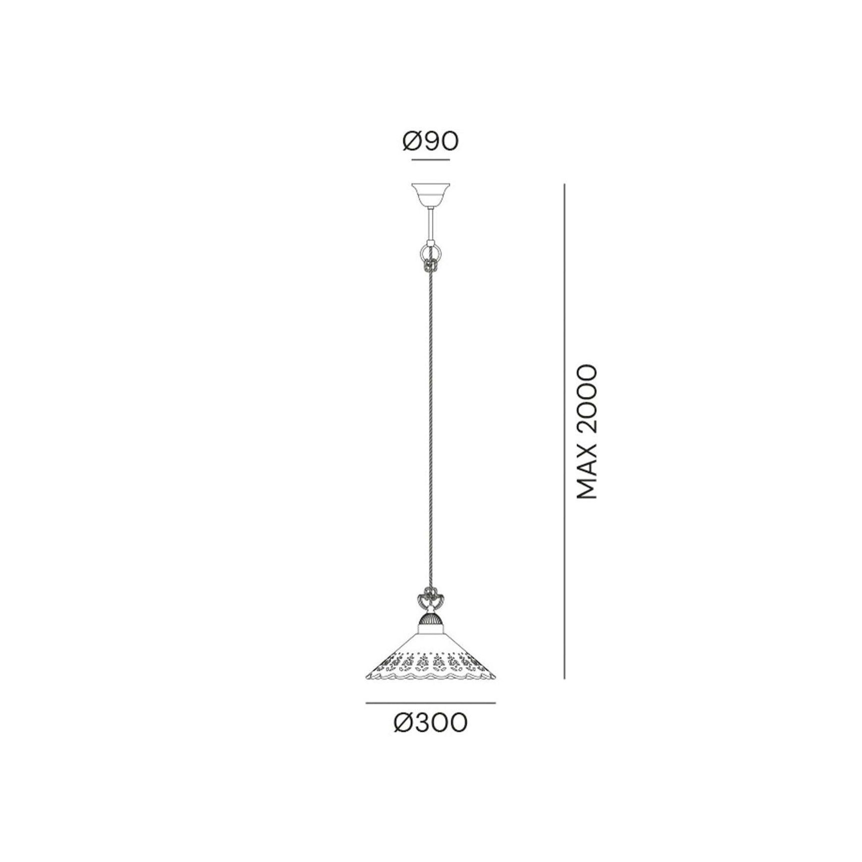 Fiori di Pizzo Pendant