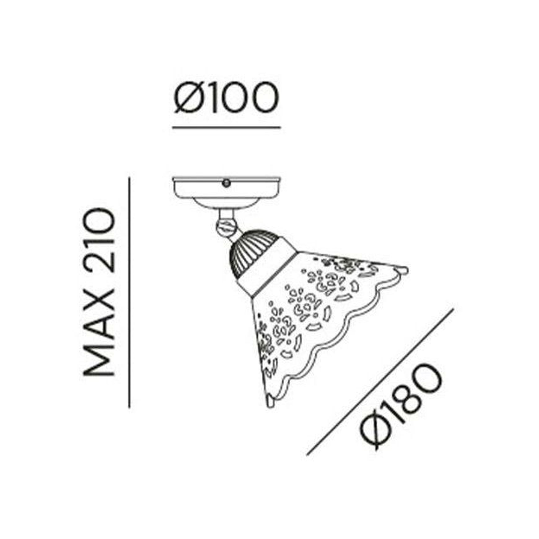 Fiori di Pizzo Ceiling Light