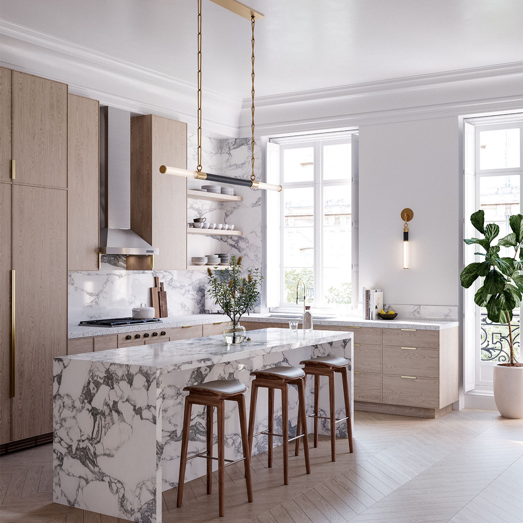 Huntington Linear Pendant Light