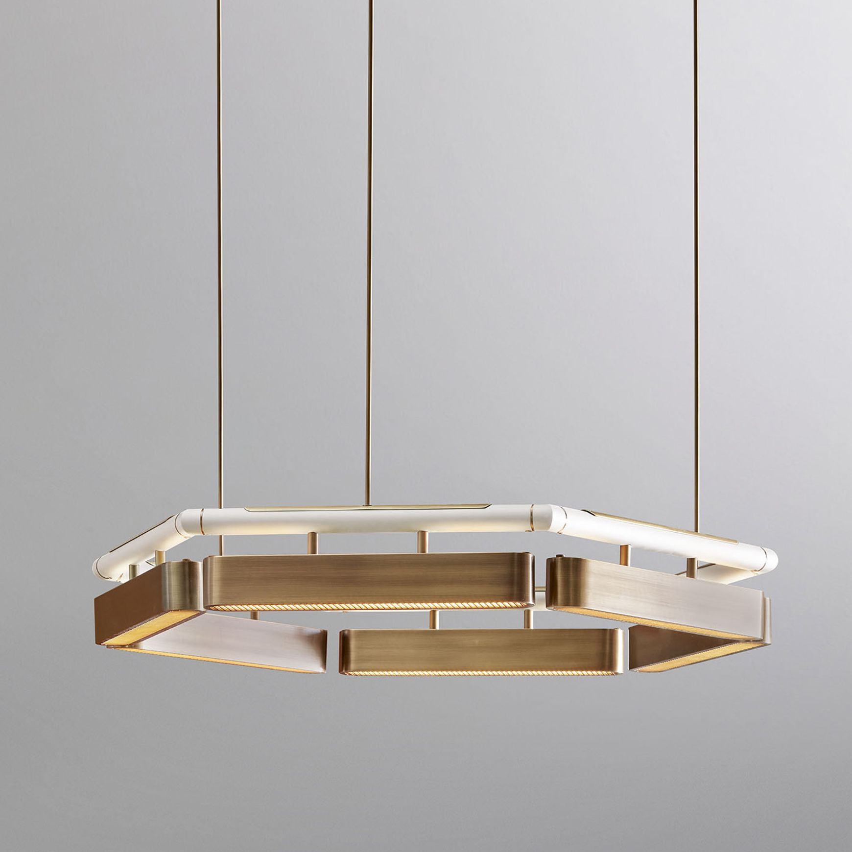 Colt Hexagon Chandelier