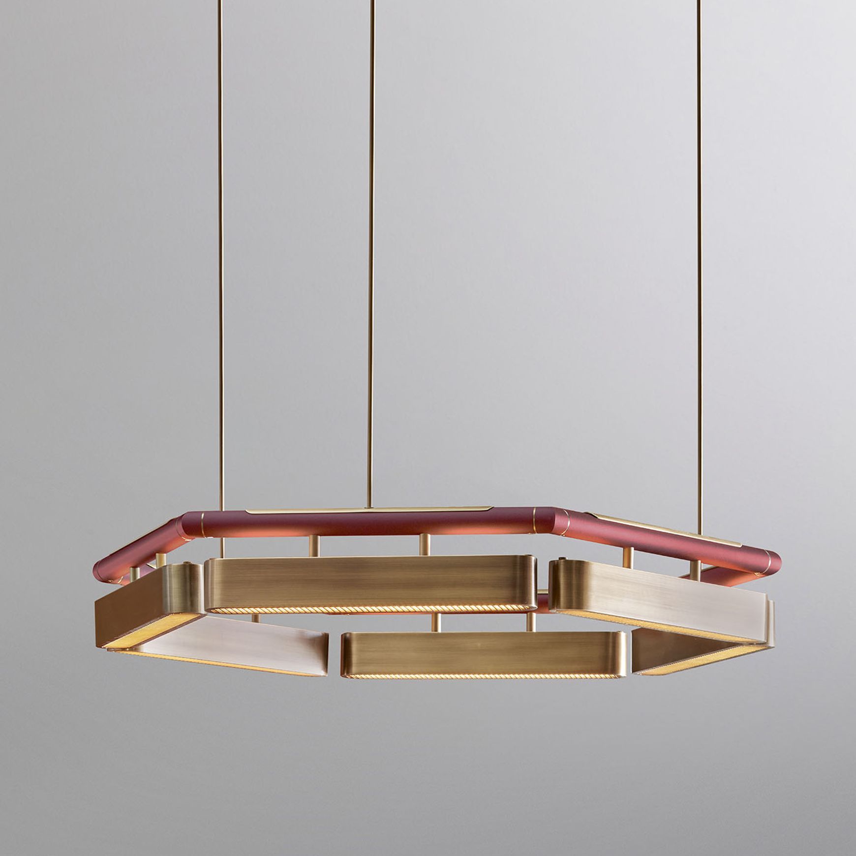 Colt Hexagon Chandelier
